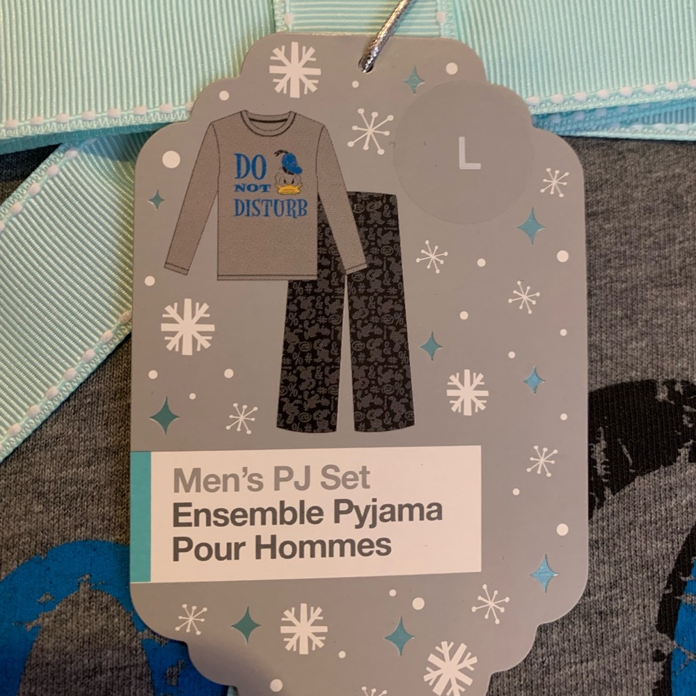 NWT Donald Duck “Do Not Disturb” PJ set
